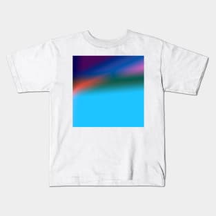 red blue green pink texture art Kids T-Shirt